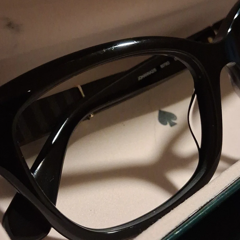 Kate Spade Black Eyeglass Frames Rx Or Sun Ready So Happy To See You.